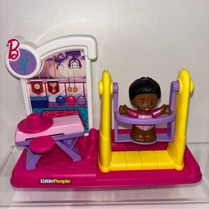 Fisher Price Little People Barbie You Can Be Anything Gymnast Gymnastics